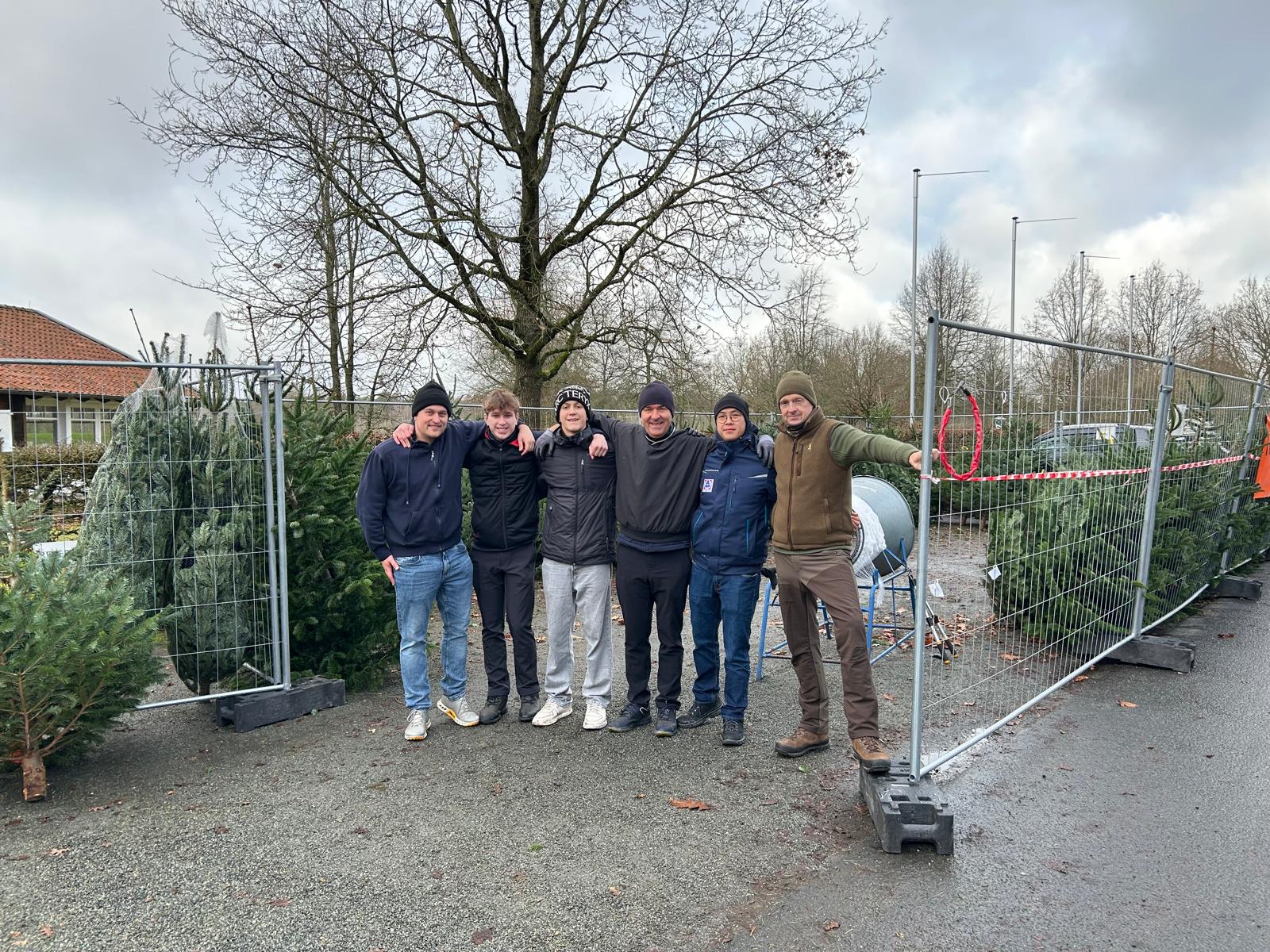 Winterzauber mit Tannenbaumverkauf