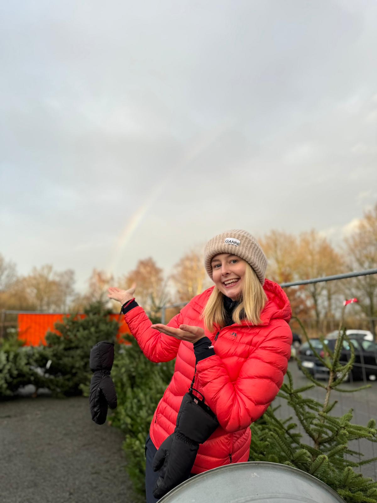 Weihnachtsmarkt mit Baumverkauf