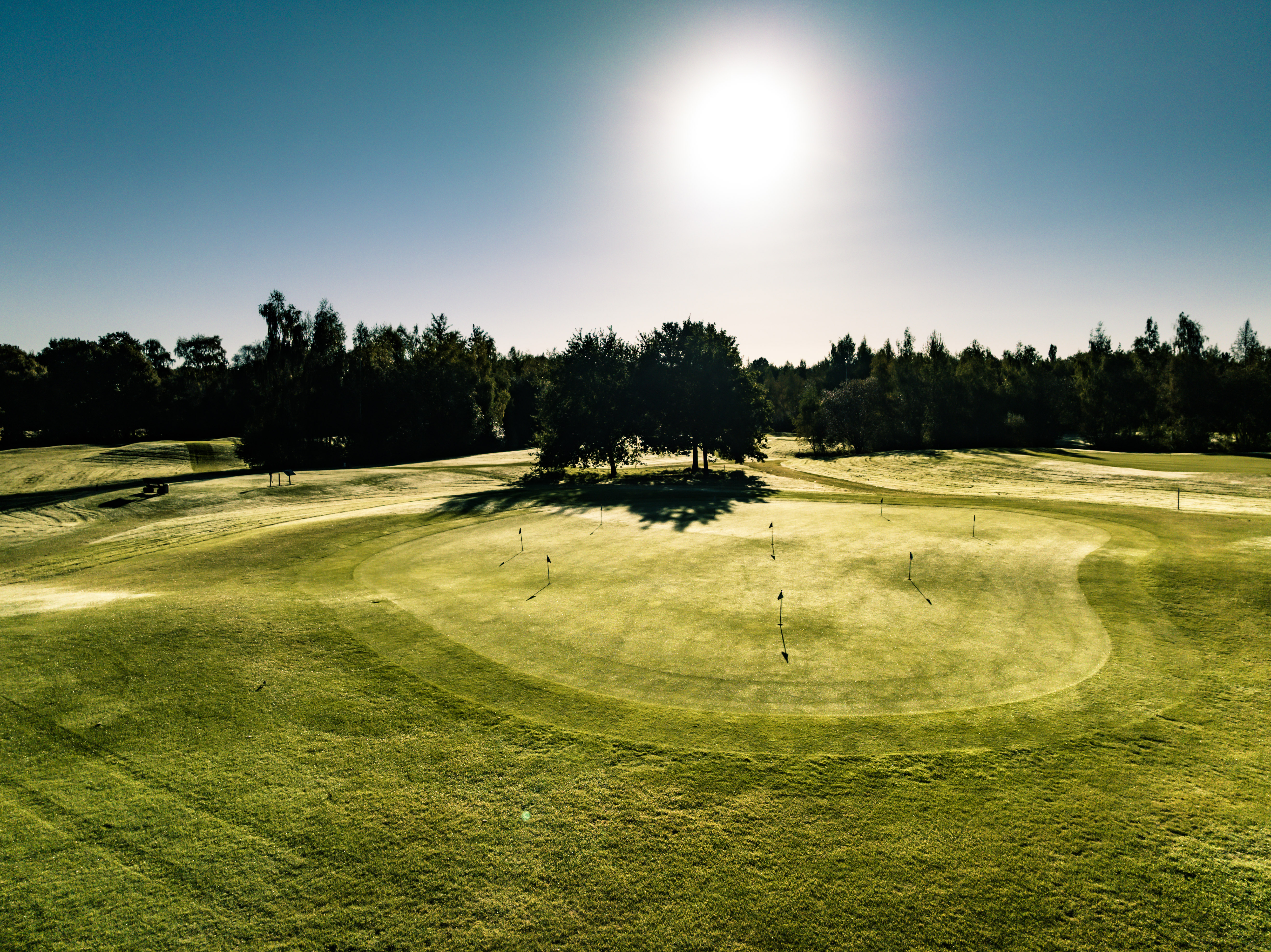 Platz komplett geöffnet - Sommergrüns 