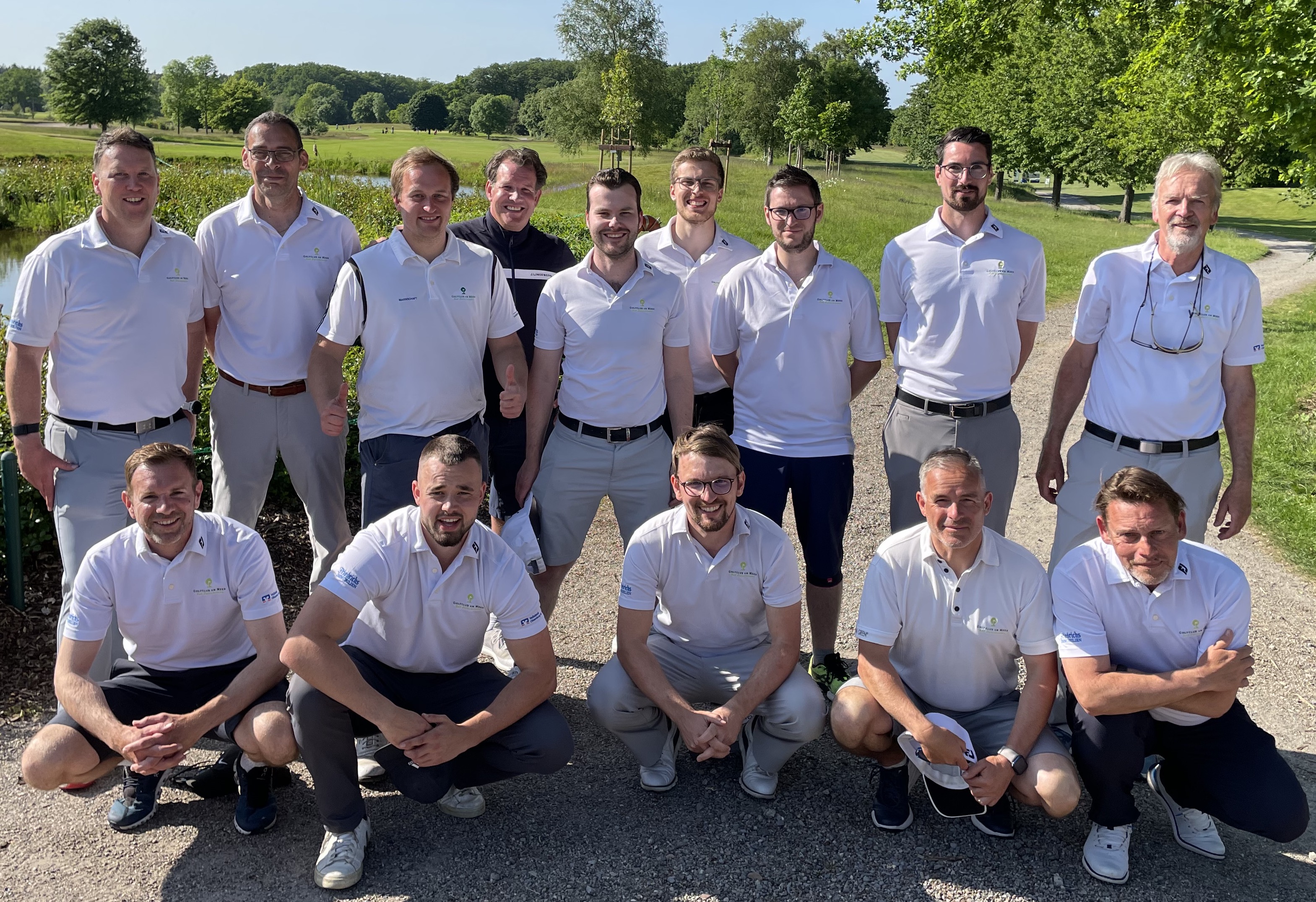 Herren erreichen soliden 3. Platz im Golfclub Syke