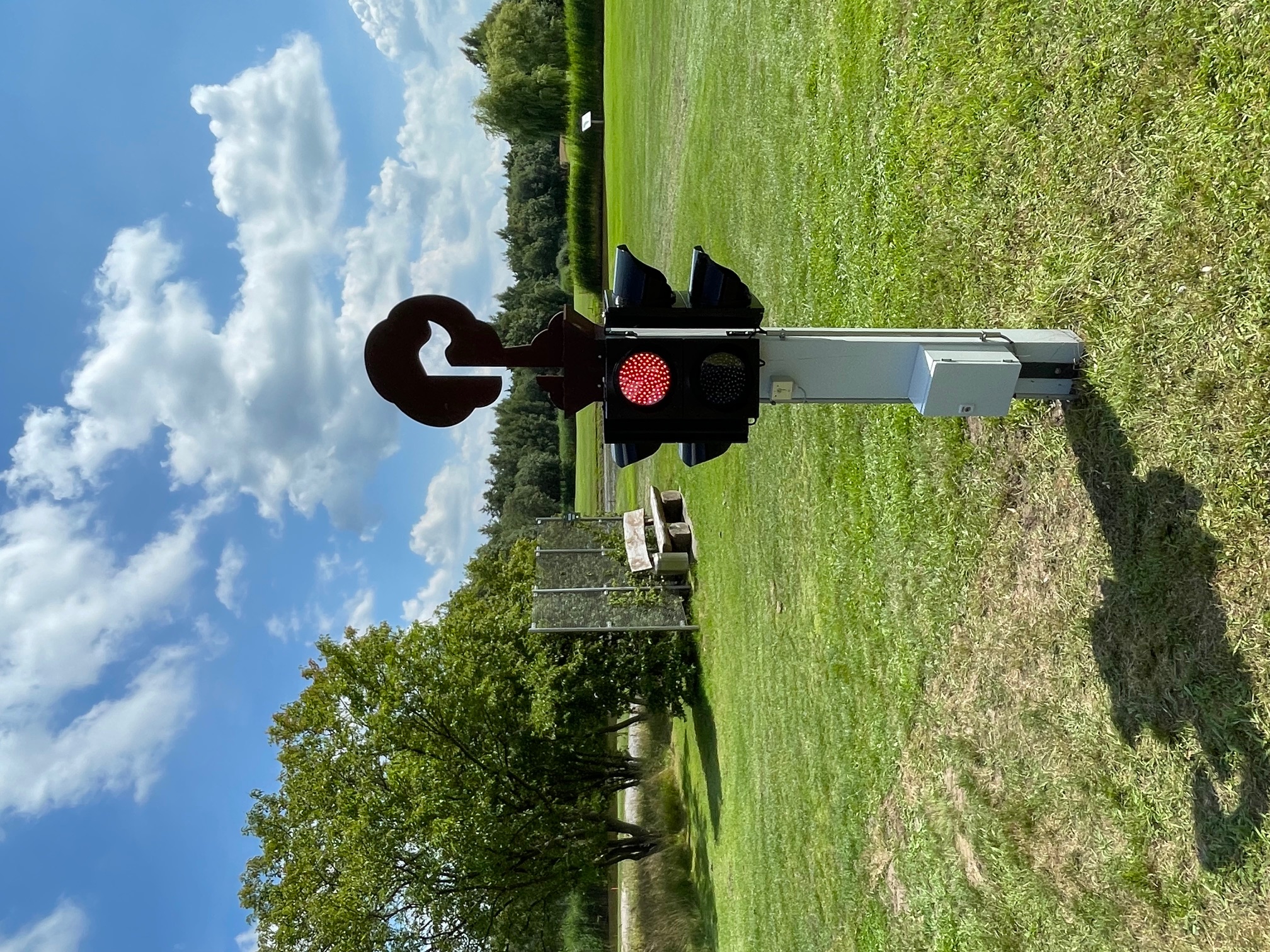 Ampelanlage an Tee 10